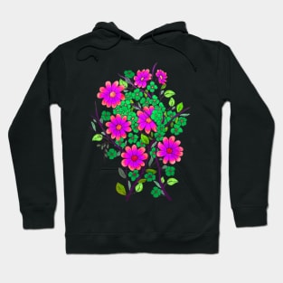 Pink Daisies Hoodie